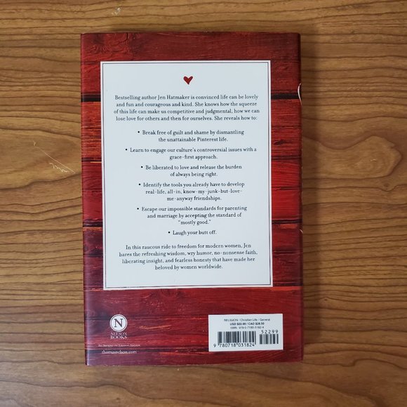 For The Love: Fighting For Grace in a World of Impossible Standards Book - Picture 3 of 5